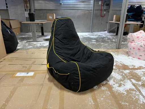 Gamer Bean Bag (Size: L, yellow details)