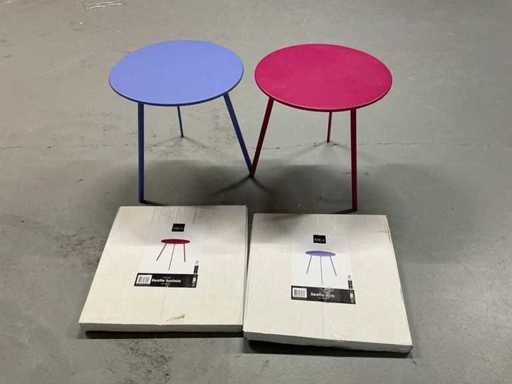 Table d’appoint Mica Seatle Fuchsia (4x)