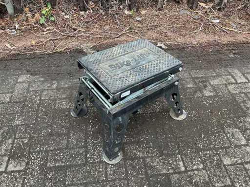 Masă de ridicare pentru motocicletă cu lift de bicicletă