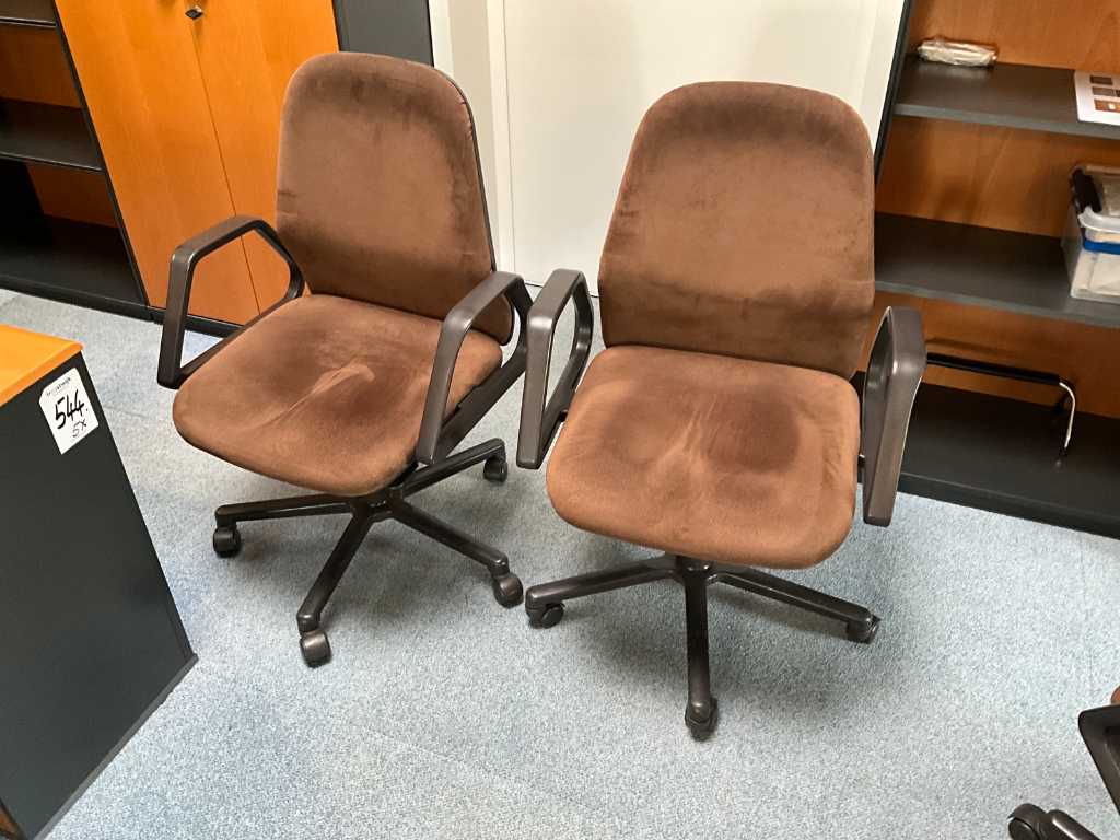 Chaises de bureau (2x)