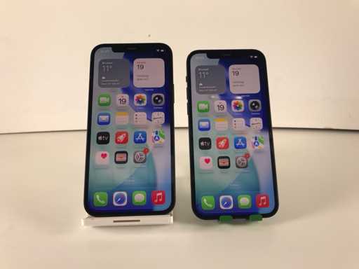 Apple iPhone 12 - 128GB - Nero (2x)