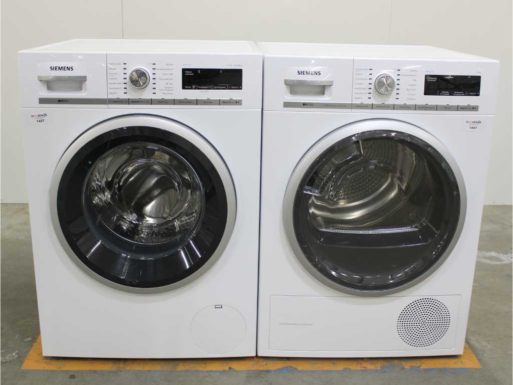 iQ700 iSensoric Washer & Siemens iQ700 iSensoric selfCleaning Condenser Dryer
