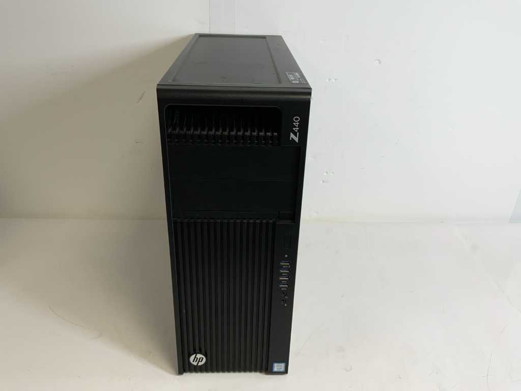 HP Z440, processeur Xeon(R) E5-1650 v4, 64 Go de RAM, 512 Go NVMe, station de travail NVIDIA Quadro K1200 4 Go