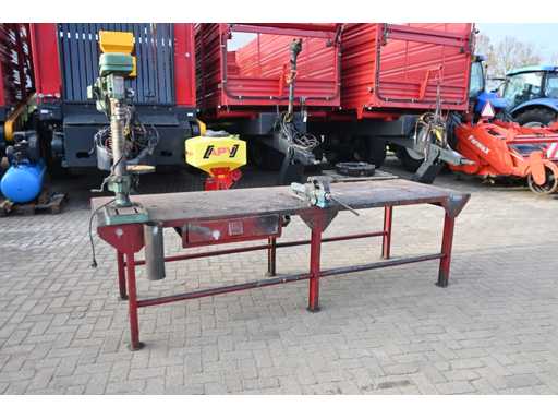 Heuer Front - Banc de lucru din oțel