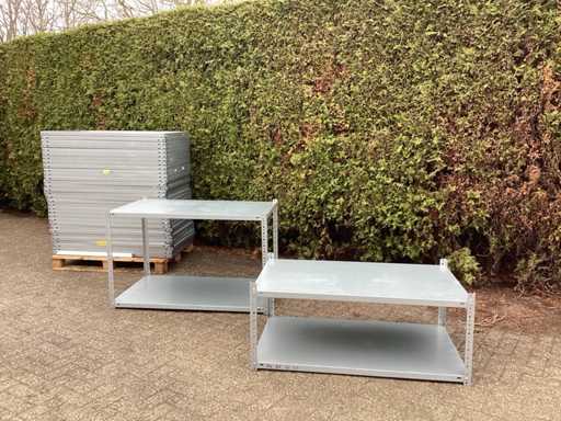 Eurokraft-Lagerhaus mit 36 Teilen