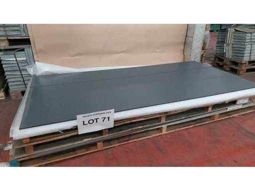 Cedral Board dakrand C18 Leisteengrijs 2500x400x9mm 27st