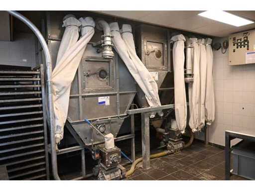 Siloba Stainless Steel Silo Bunker (2x)