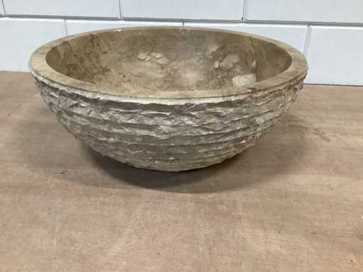 Differnz sink 39 cm, natural stone