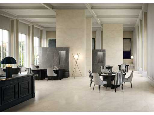 Bodenfliesen 86,4 m² Marfil glänzend 60x120 cm