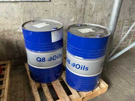 Q8 Heller Barrel hydraulic oil à 200liter (2x)