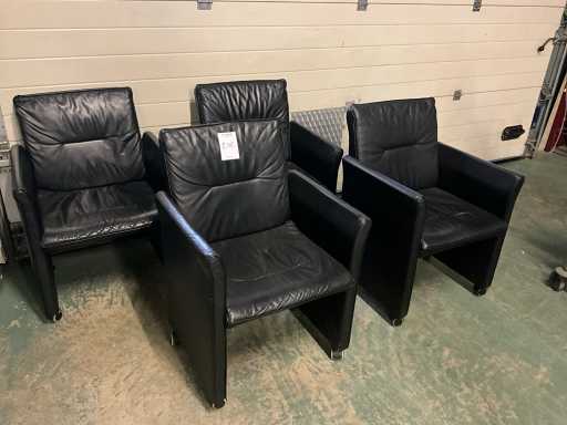 Leather Chairs (4x)