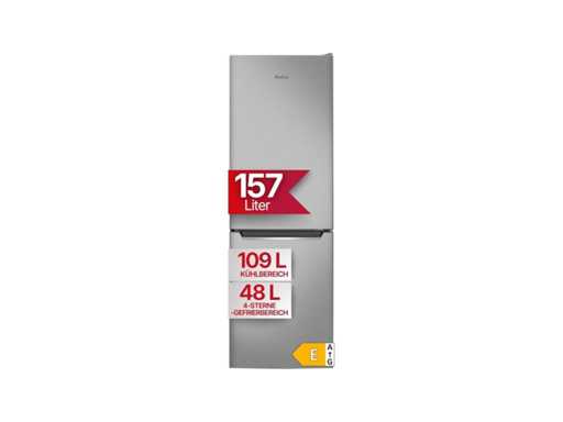 Amica AKG 3840 Frigorifero-congelatore, autoportante, 144 cm, capacità netta di 157 l