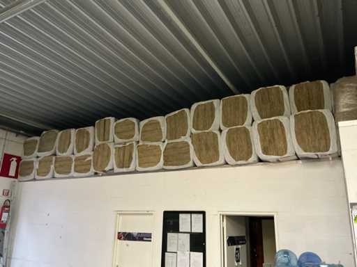 Rockwool/Ursa Batch of glass wool insulation (approx. 50x pack)