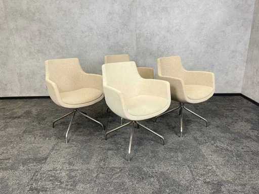 Amerland - 4x swivel armchair