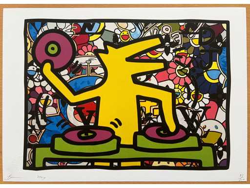 DEATH NYC: Keith Haring DJ Dog 53/100