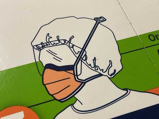 Halyard Fluidshield 3 Nebelfreie OP-Maske (950x)