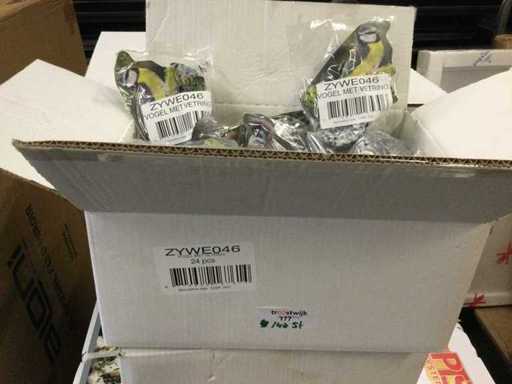 Partij Vogel met Vetring – 144 Stuks