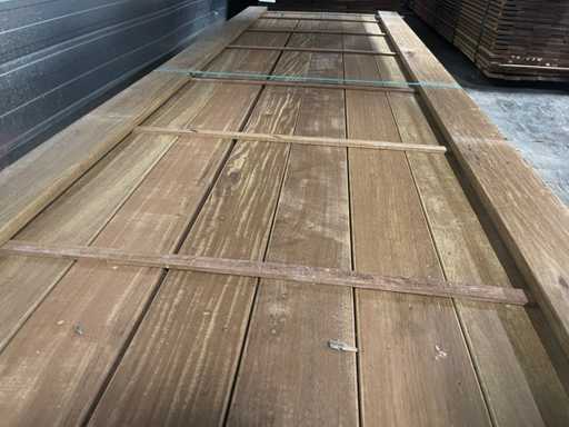 Guyana Ipé Dielen gehobelt 3350x120x21mm (66x)
