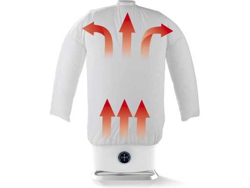 CLEANmaxx automatic shirt iron with steam function