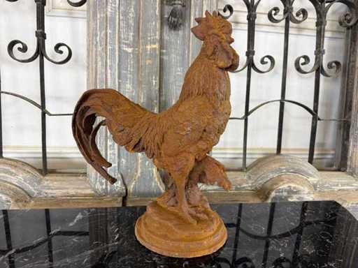 Cast iron rooster
