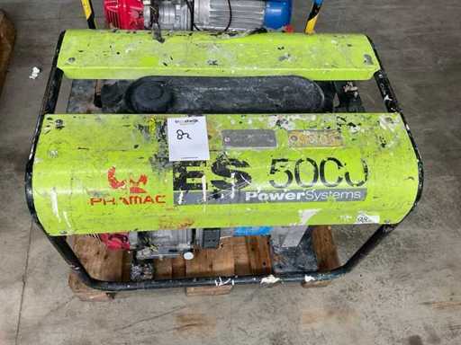 2004 Pramac ES 5000 Power Systems Stroomgenerator