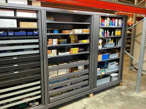 Mewaf Blind door cabinet with cable