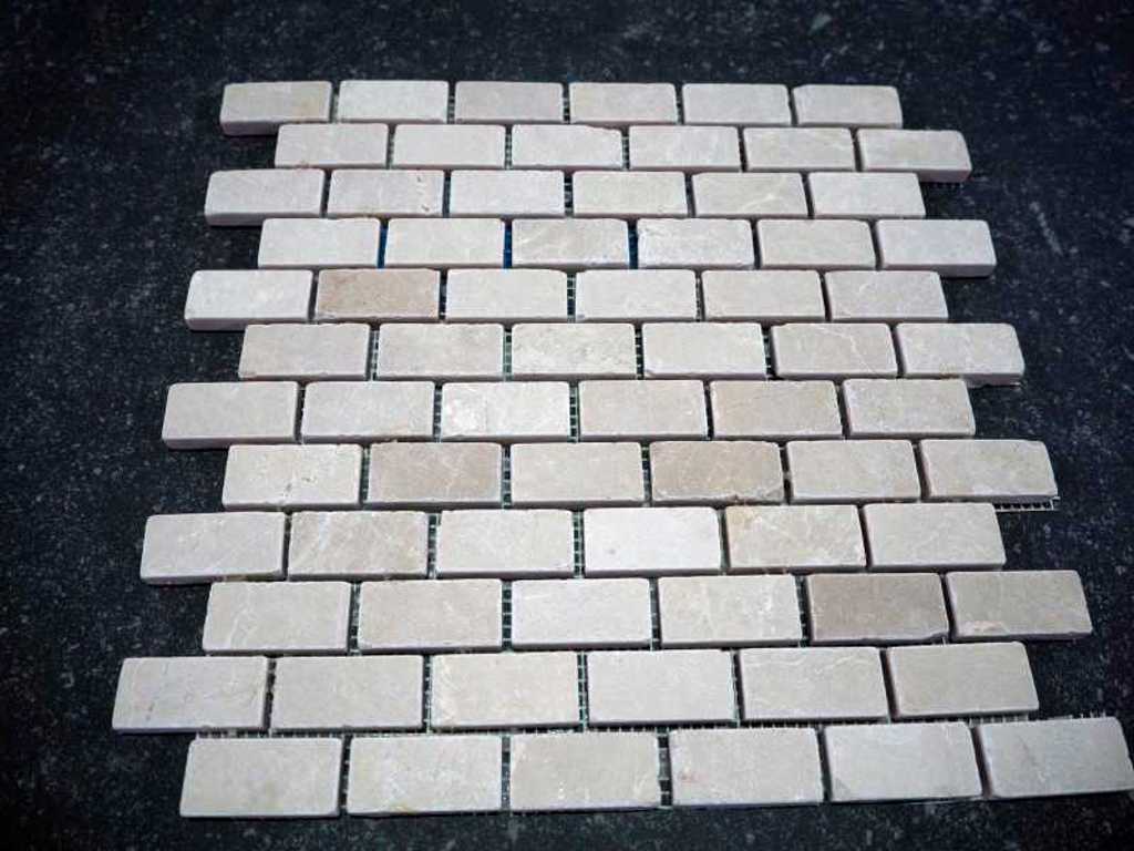Maty mozaikowe z kamienia naturalnego 1m²