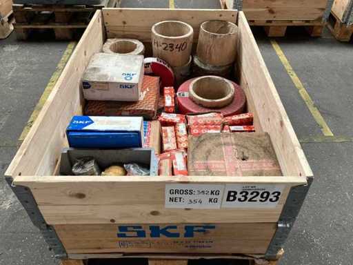 FAG / SKF - Lot de roulements industriels 354KG