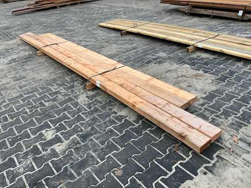 Douglas balk 7x14 cm (4x)