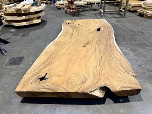 Masa trunchiului de copac Suar 330 cm.