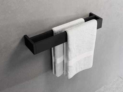 Novellini Rahmenhandtuchhalter mattschwarz