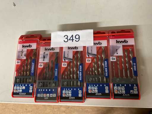 5 sets of iron drills