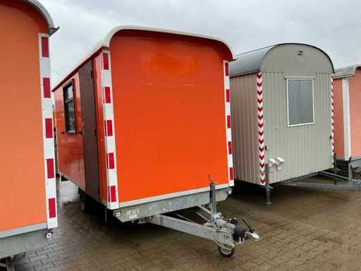 2013 Hapert / Brouwer SM-400-SVP Schaft aanhangwagen