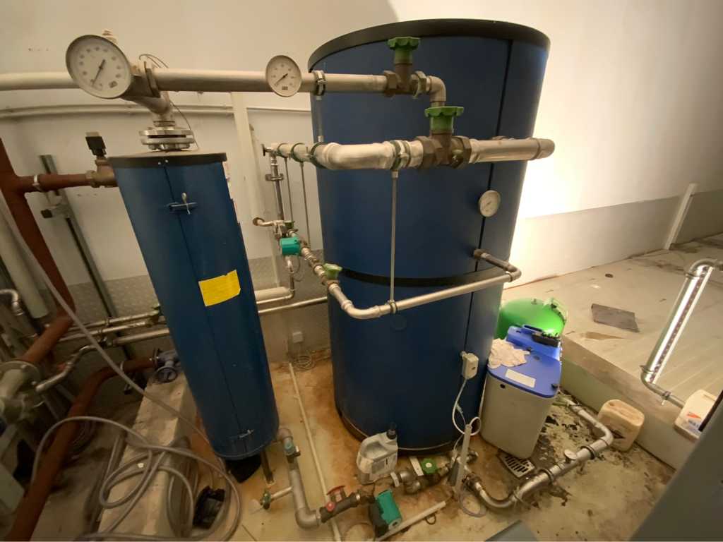 Opslag warmwater tank