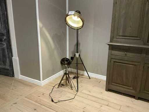 Licht- und Living-Stehlampe (2x)