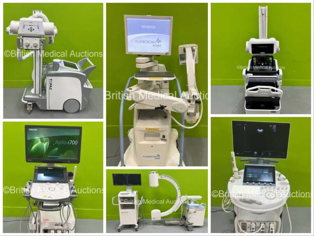 150+ Lots Quality UK Based Radiology Equipment
