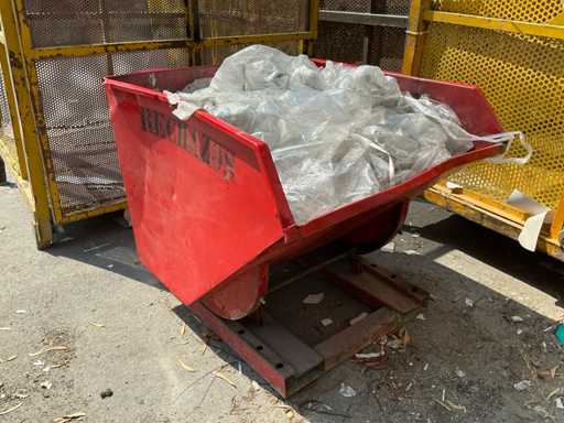 Kontener na odpady wywrotki wózków wid?owych