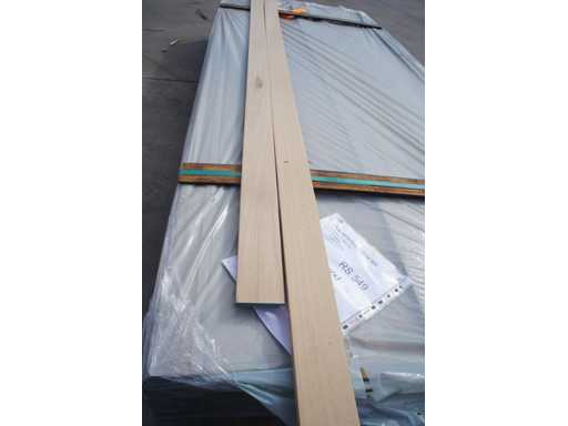 40 lm Plinte din stejar masiv 14mm