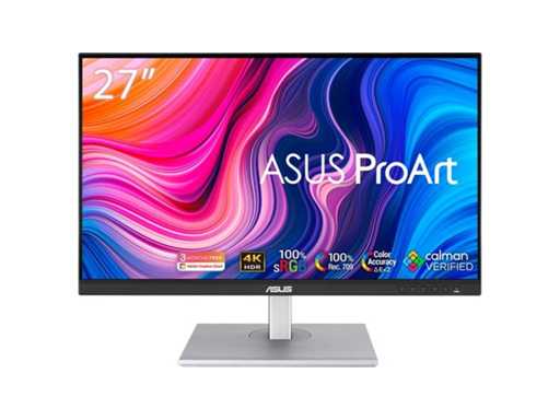 ASUS ProArt Display PA279CV - 4K UHD IPS Professional Monitor - Calman Certified - USB-C 65W - 27 Inch