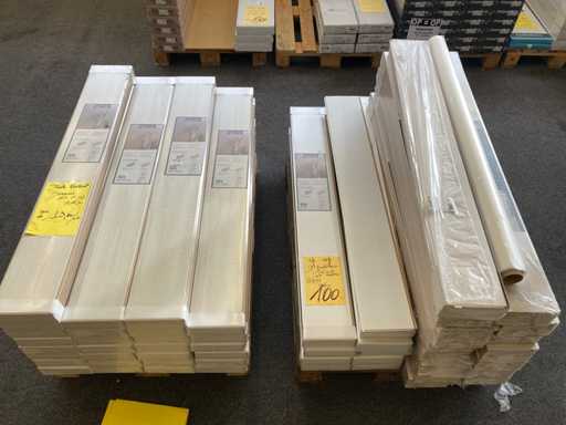 Laminaatvloer en muurbekleding