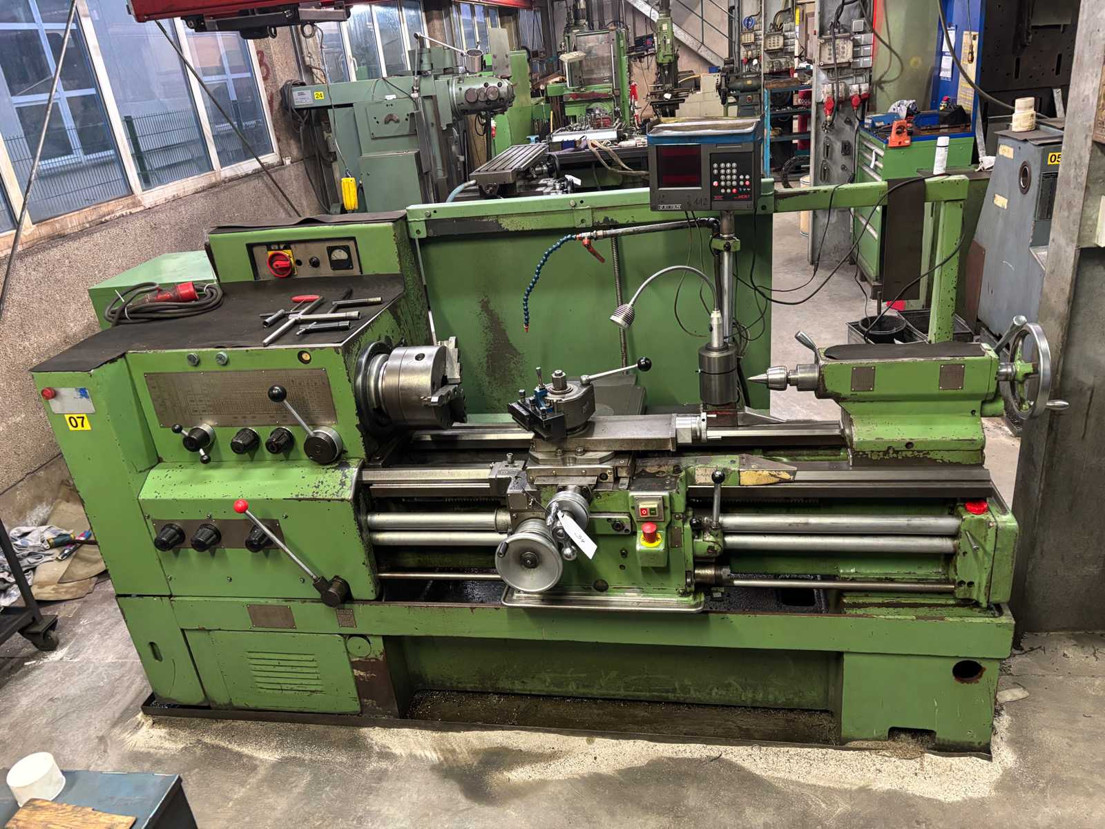 GERTNER FUHRMEISTER 16 K/1000 Lead and Pull Spindle Lathe – 1986