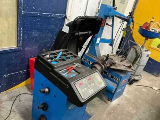 Urządzenie do wyważania opon Beissbarth Microtec 810