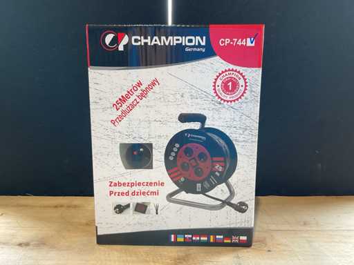 2025 Champion CP-744 B?bny przed?u?aj?ce i przewód