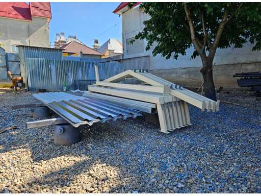 EMANUEL STEEL CONSTRUCTION Metalen garage