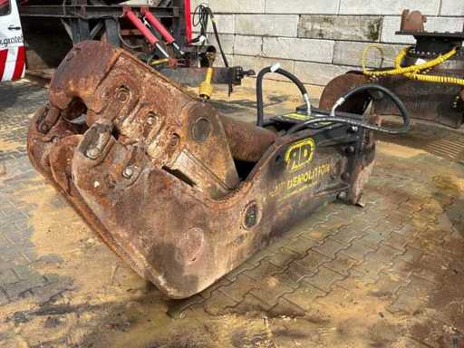 Hydraulische Abrissscherung