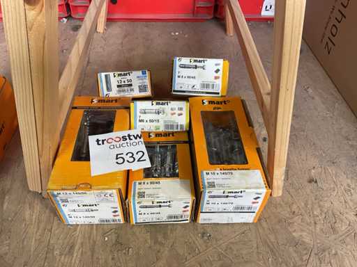 7 x boxes of anchor bolts