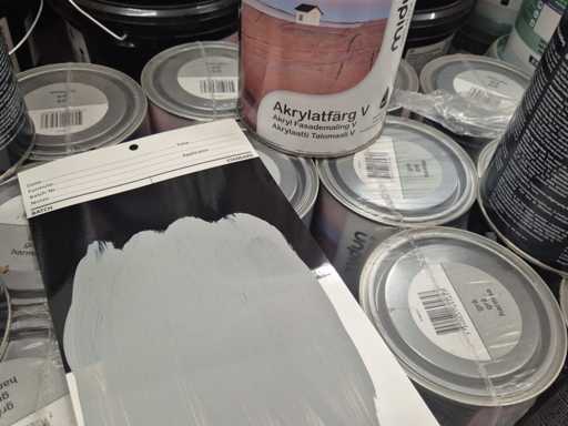 Midun Opaque Lacquer Matte Waterborne Light Gray 1L (60x)