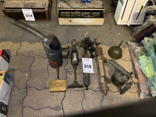 Zabytkowe narz?dzia r?czne (7x)