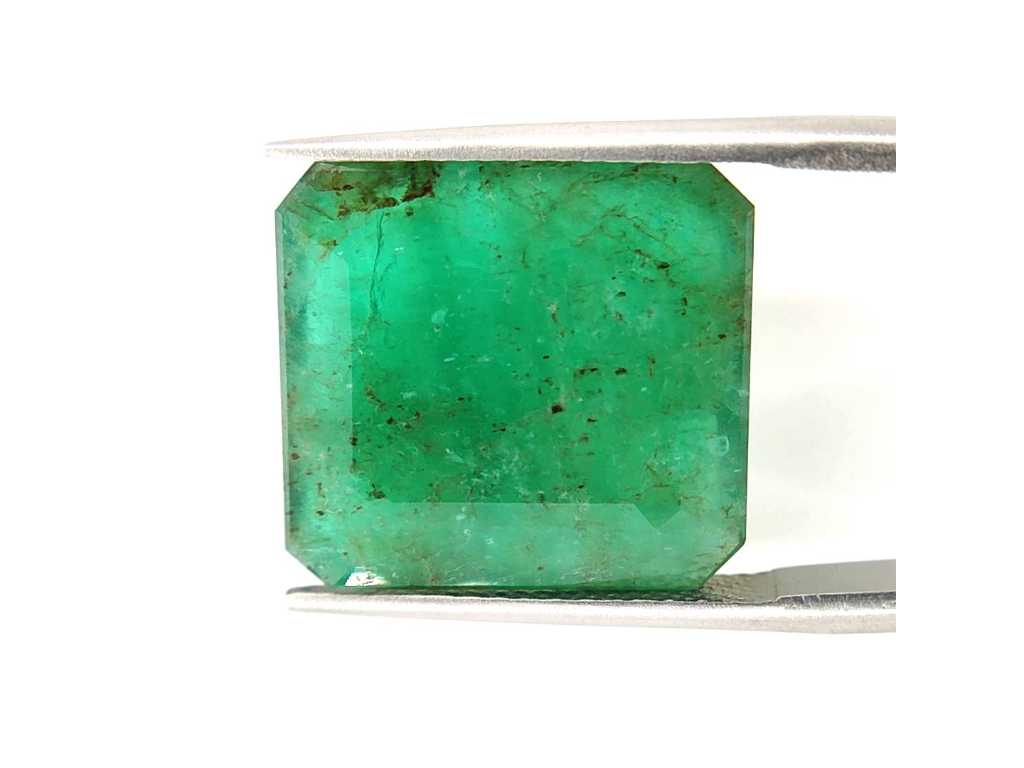 Natural emerald 9.01 carats IGI certified