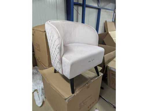 Tub Chair Blush Pink